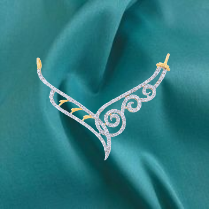 Harry Potter jewelry collection with a dark red background, featuring two necklaces with house crests.